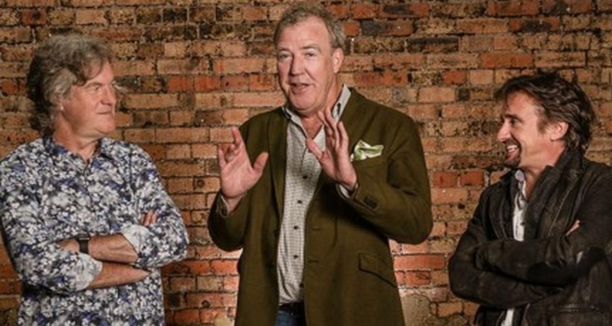 Jeremy Clarkson, James May et Richard Hammond sur Amazon