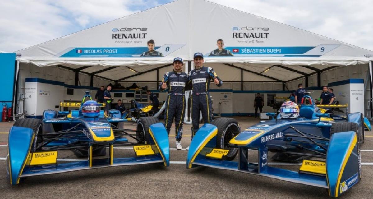 Formule E : e.Dams Renault devient Renault e.Dams