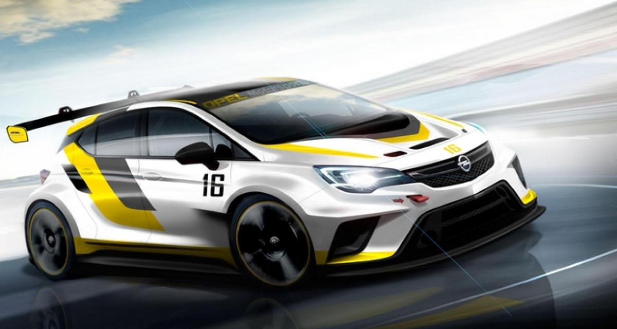 Francfort 2015 : Opel tease l'Astra TCR