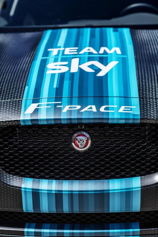  - Jaguar F-Pace : un proto au Tour de France 1
