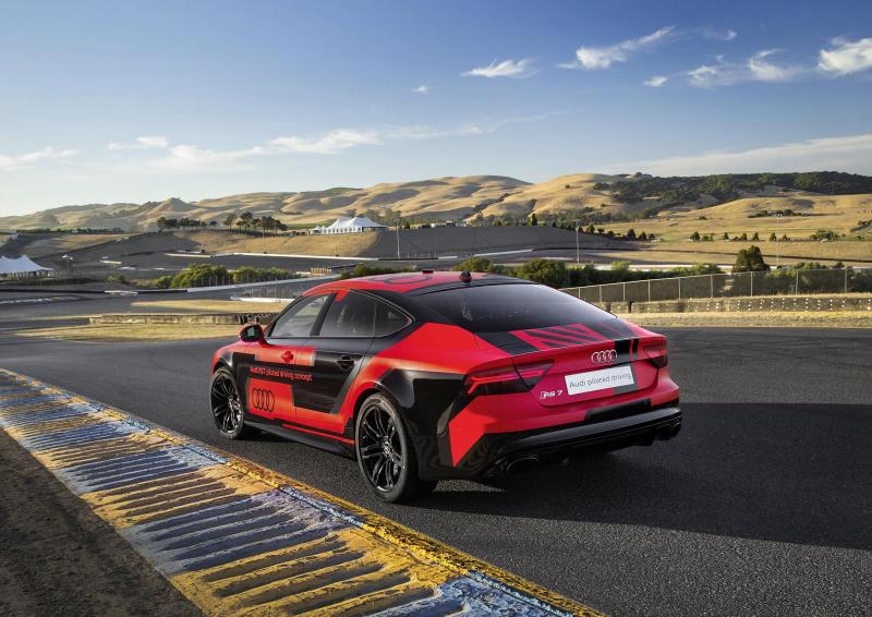  - Audi RS7 Piloted Driving Concept : 400 Kg de moins 1