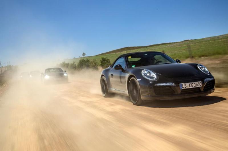  - Spyshots officiels : Porsche 911 restylée 1