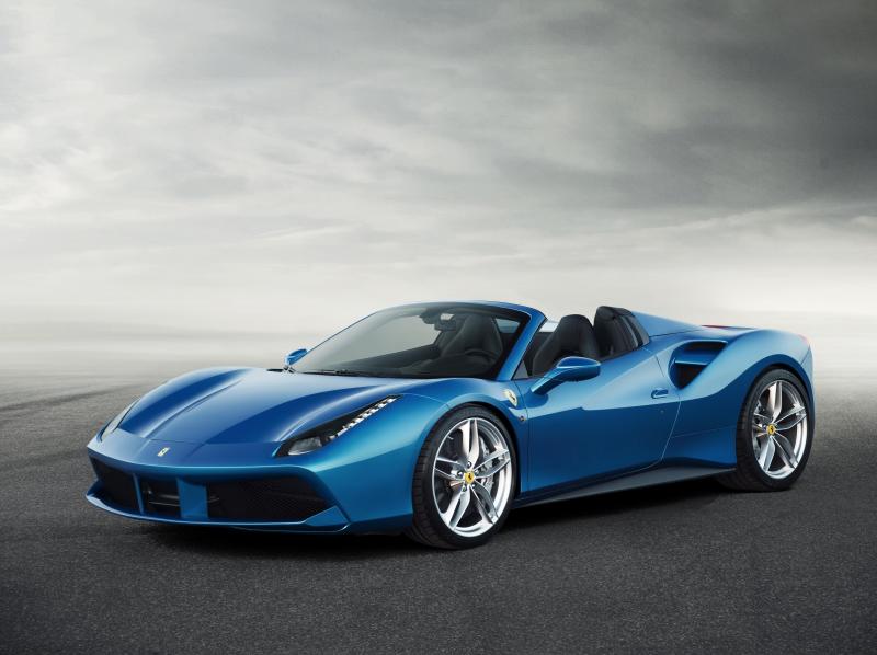  - Francfort 2015 : Ferrari relâche la 488 Spider 1