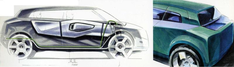  - Les concepts Bertone : Saab Novanta (2002) 1