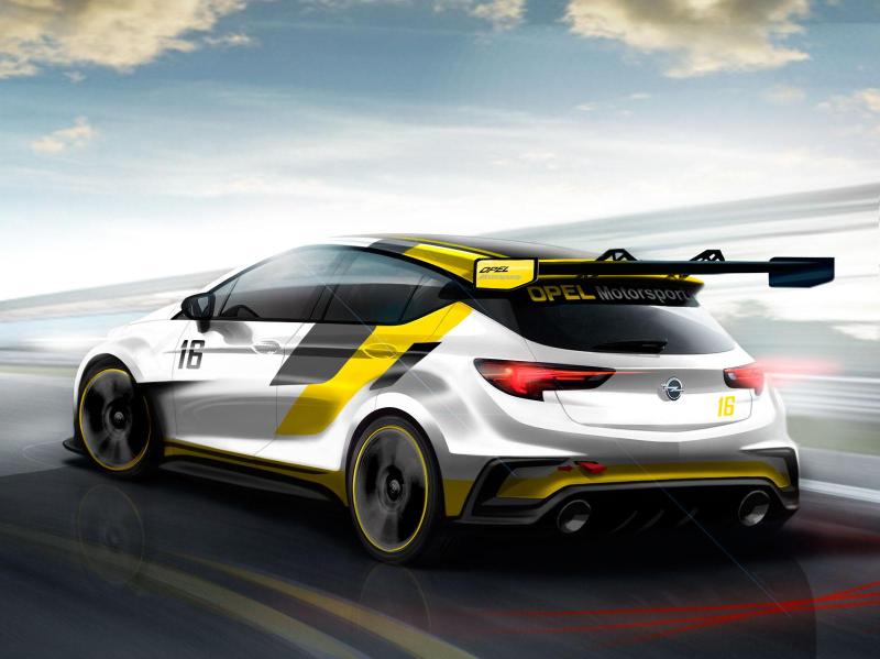  - Francfort 2015 : Opel tease l'Astra TCR 1