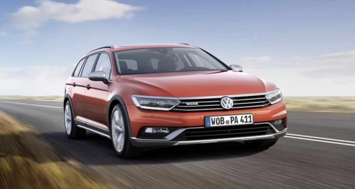 Volkswagen Passat Alltrack : 40 460 euros le prix plancher