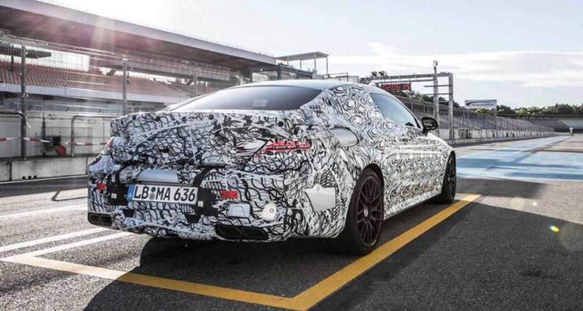 Mercedes-AMG C63 Coupé : un autre teaser