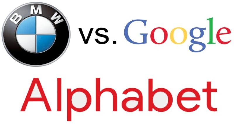  - BMW et Google vont-ils se disputer Alphabet ?