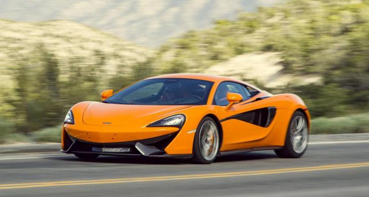 McLaren : les 570S Coupé et 540C Coupé arrivent