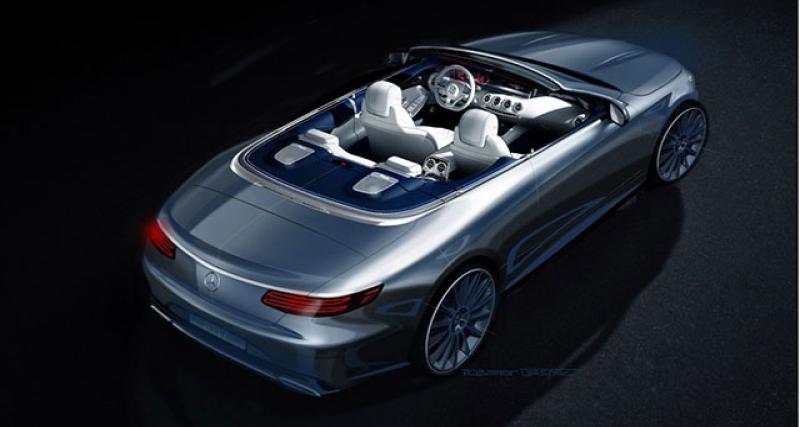  - Francfort 2015 : la Mercedes Classe-S Cabrio s'annonce