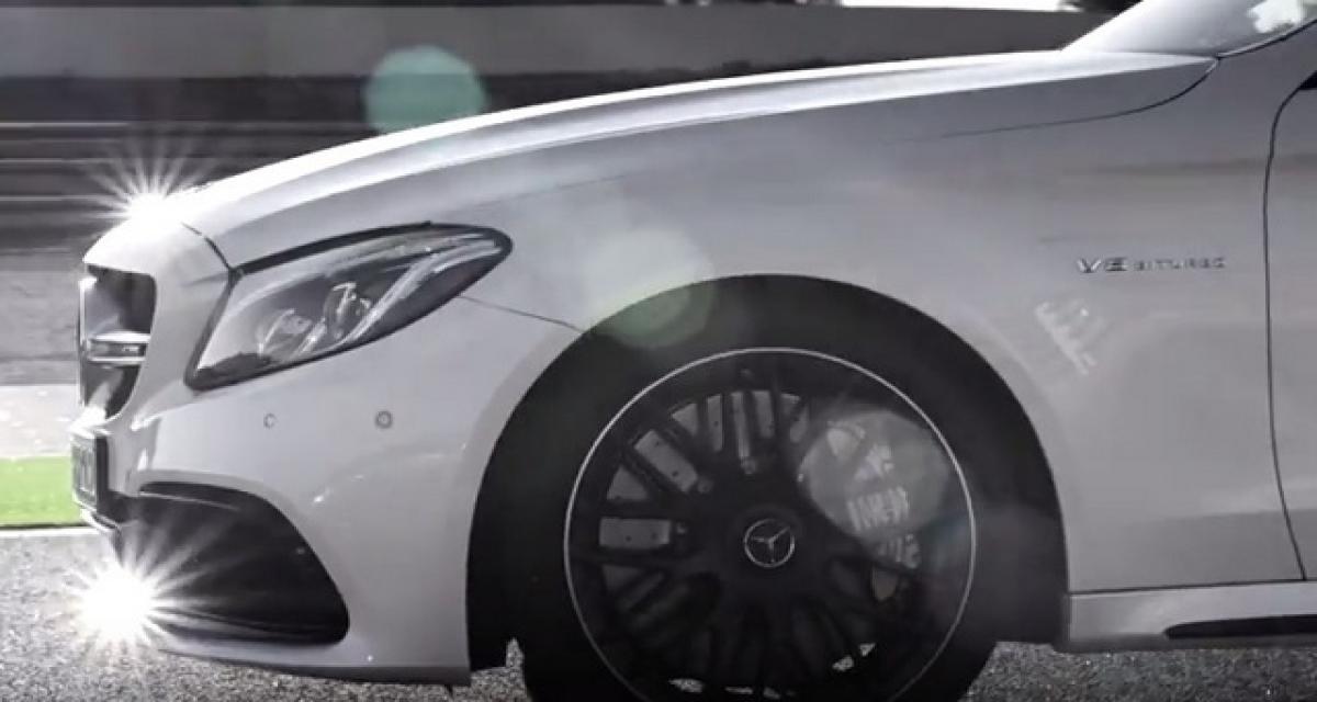 Mercedes-AMG C63 Coupé : dernier teaser à jour J -1