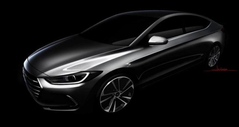  - Nouvelle Hyundai Elantra : première image officielle
