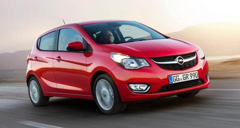  - L'Opel Karl à 94 g/km de CO2