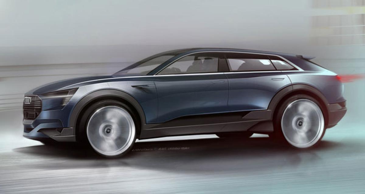 Francfort 2015 : Audi eTron Quattro Concept