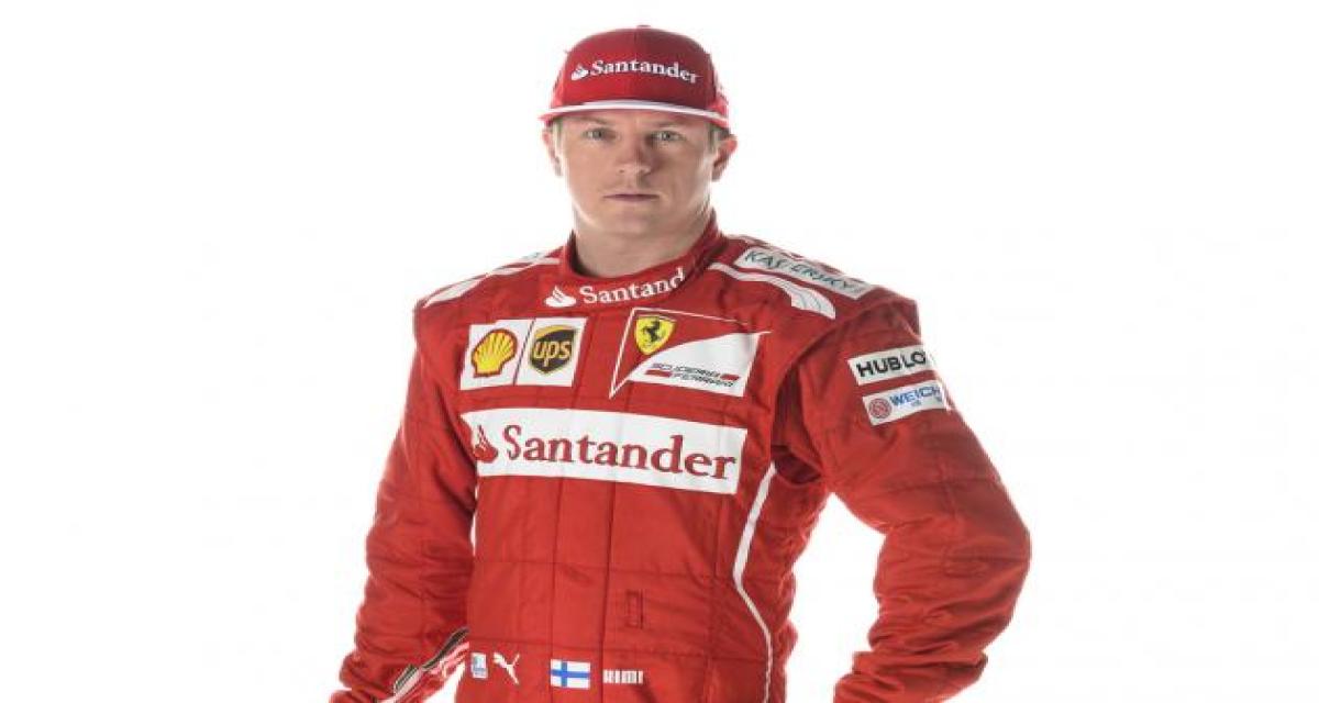 F1 2016: Ferrari prolonge le contrat de Raïkkonën