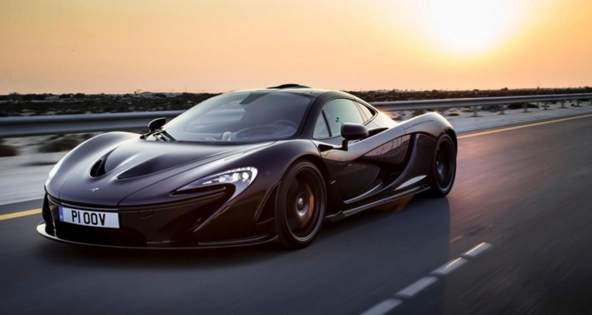 90% des acheteurs souhaitent personnaliser leur McLaren P1