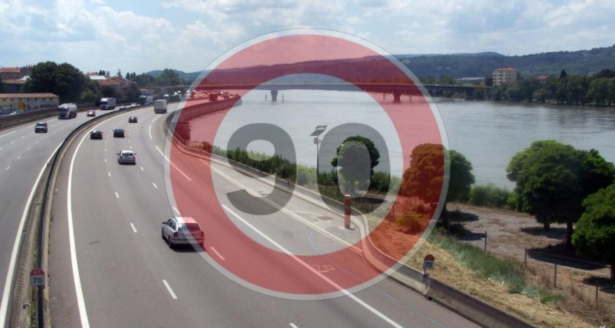 Autoroutes : les Préfets pourront passer à 90 km/h