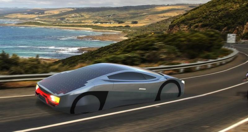  - SEMA 2015 : une "vraie" voiture entièrement solaire présentée