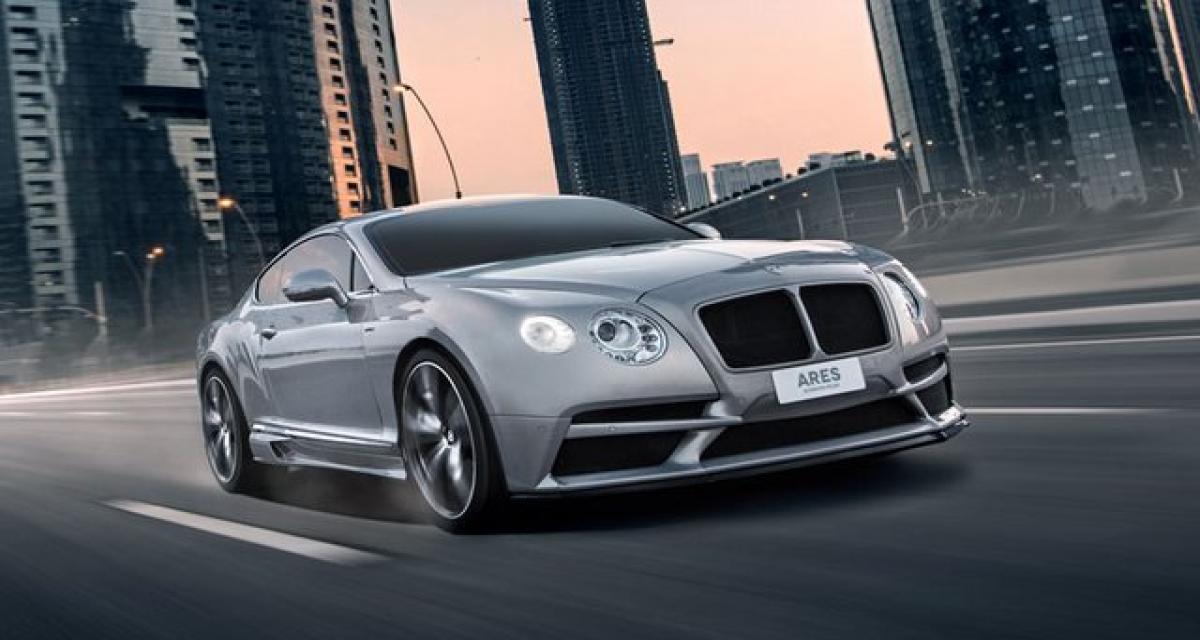 Ares Design et une Bentley Continental GT Coupé
