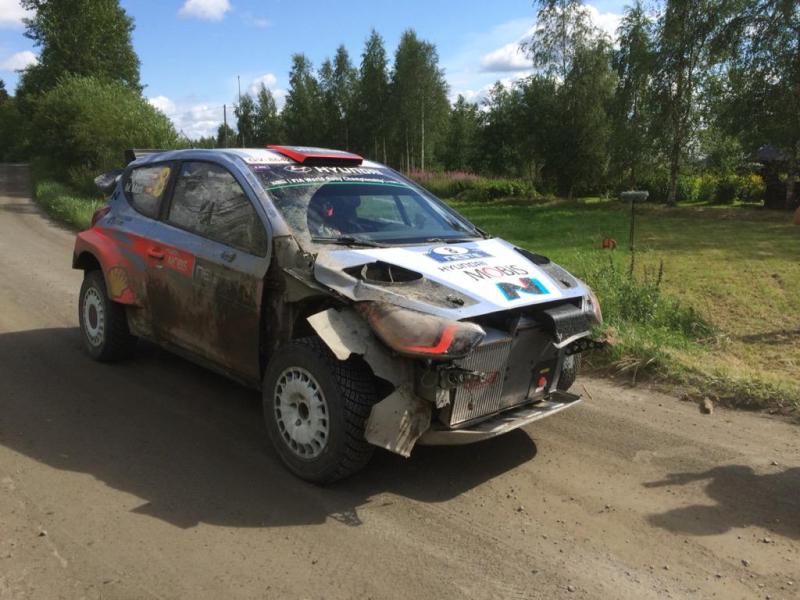  - WRC Finlande 2015 ES15 - ES18 : que de dégats ! 1
