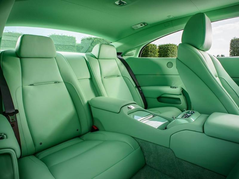 Rolls-Royce Wraith Pearl Jade : unique 1