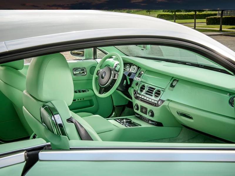Rolls-Royce Wraith Pearl Jade : unique 1