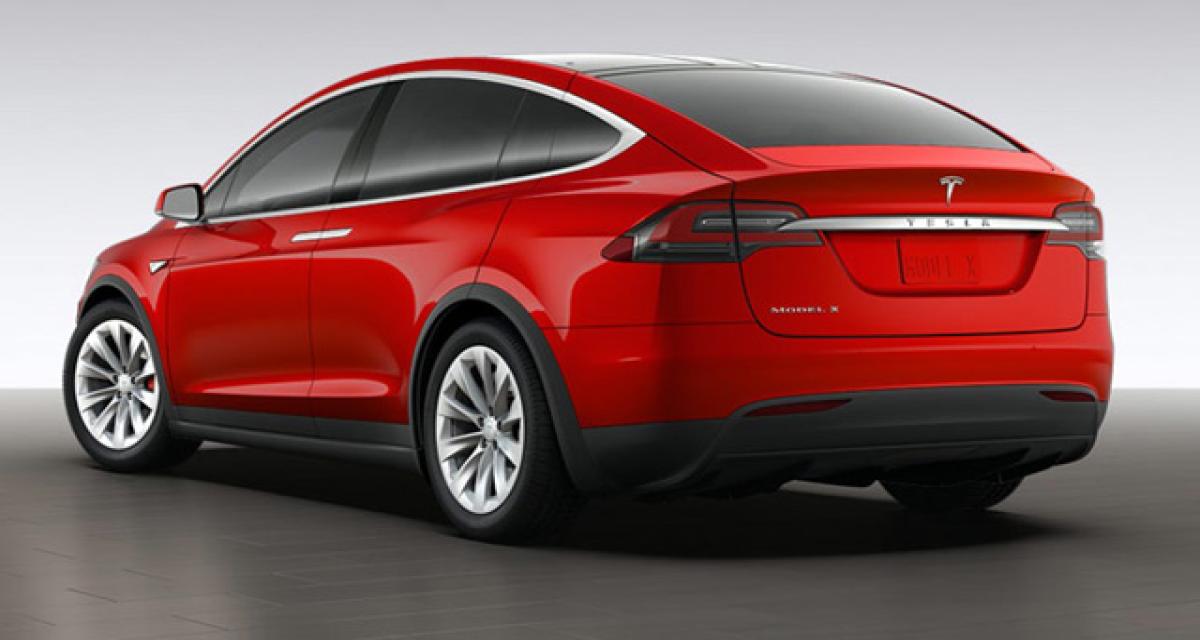 La Tesla Model X définitive en fuite