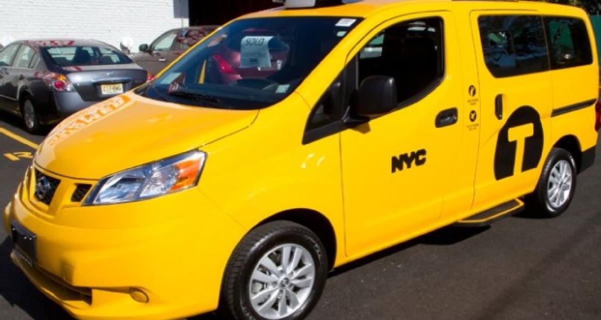 Le NV200 taxi lancé officiellement à New York