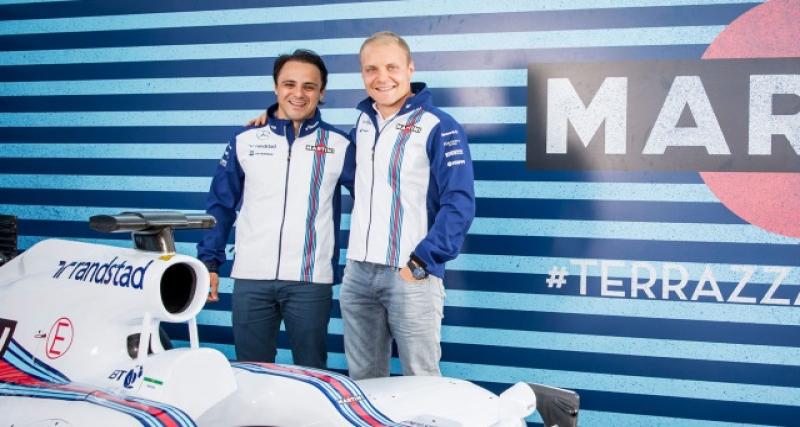  - F1 2016 : Williams conserve Bottas et Massa