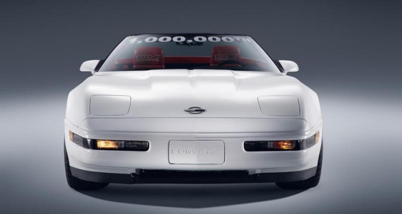  - La restauration de la millionième Corvette est terminée