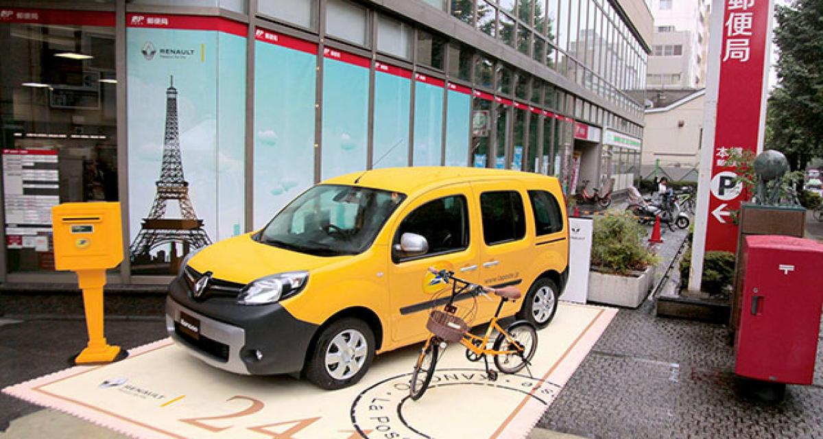 Une série limitée Renault Kangoo La Poste pour le Japon