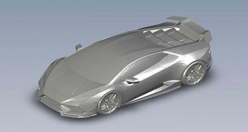  - RevoZport tease une Lamborghini Huracan de 690 ch pour 100 kg de moins