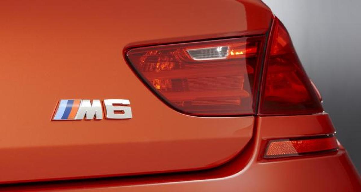Francfort 2015 : BMW M6 Competition