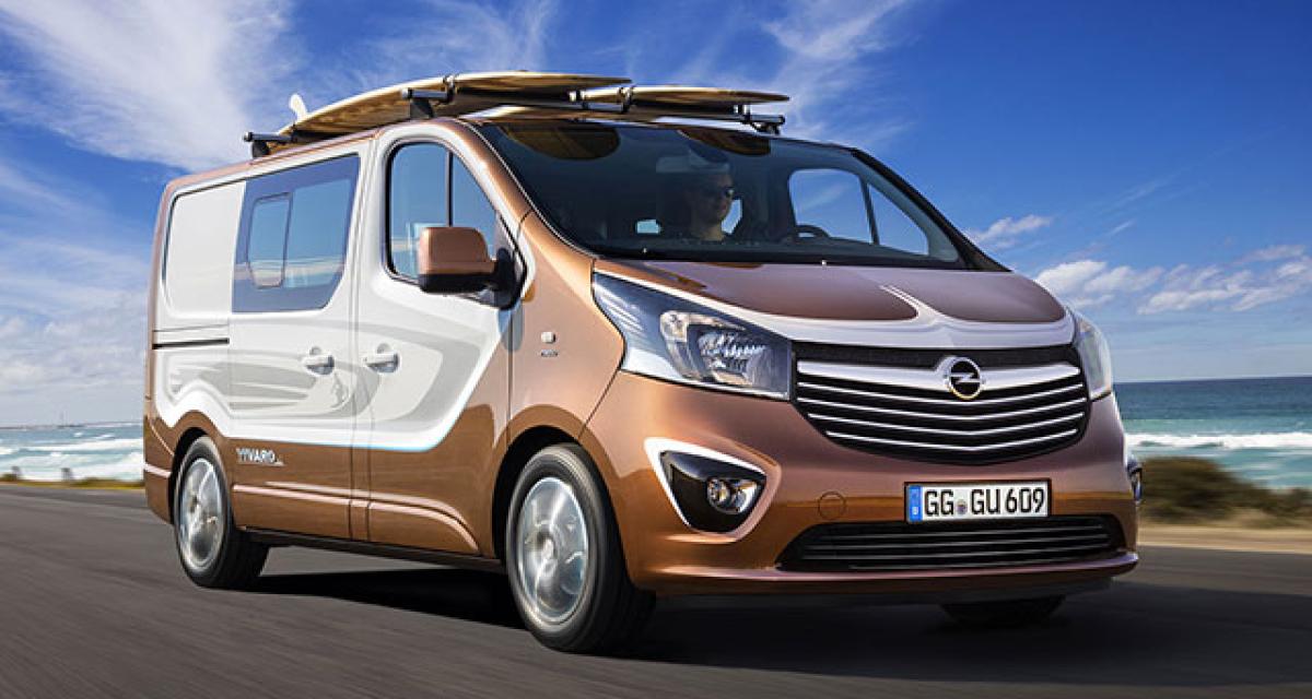 Francfort 2015 : Opel Vivaro Surf