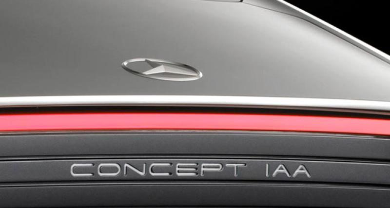  - Francfort 2015 : Mercedes Concept IAA