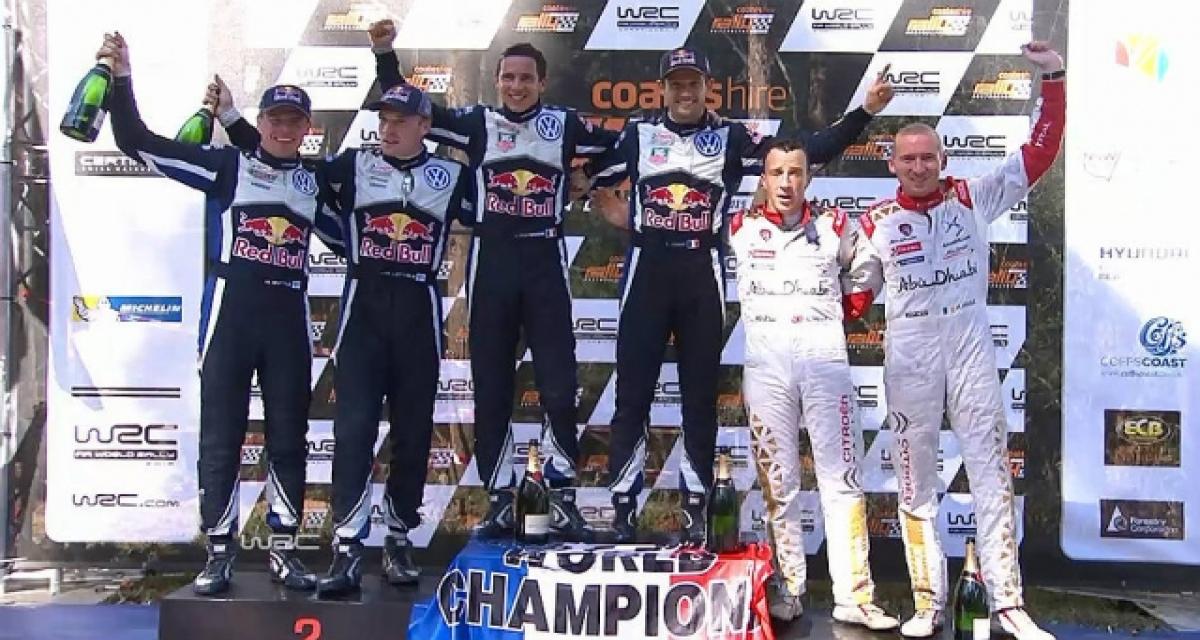 WRC Australie 2015 : Ogier et Ingrassia, 3ème titre mondial consécutif