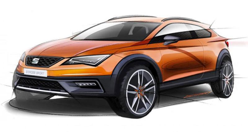  - Francfort 2015 : Seat Cross Sport Concept
