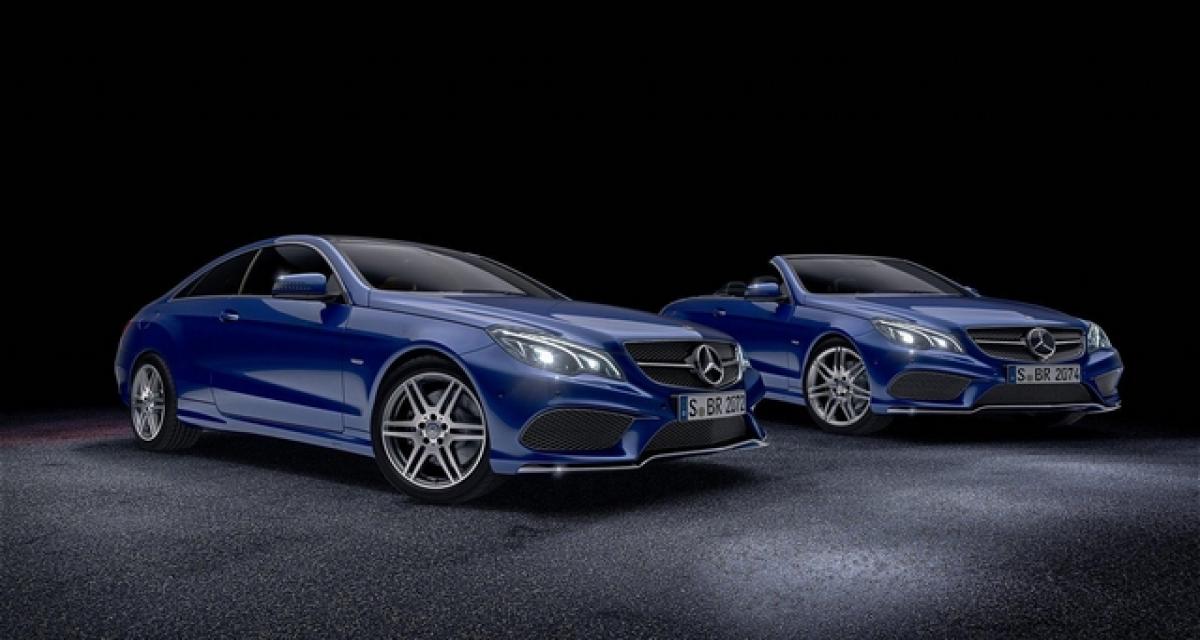 Mercedes Classe E Coupé et Cabriolet : deux nouvelles éditions spéciales