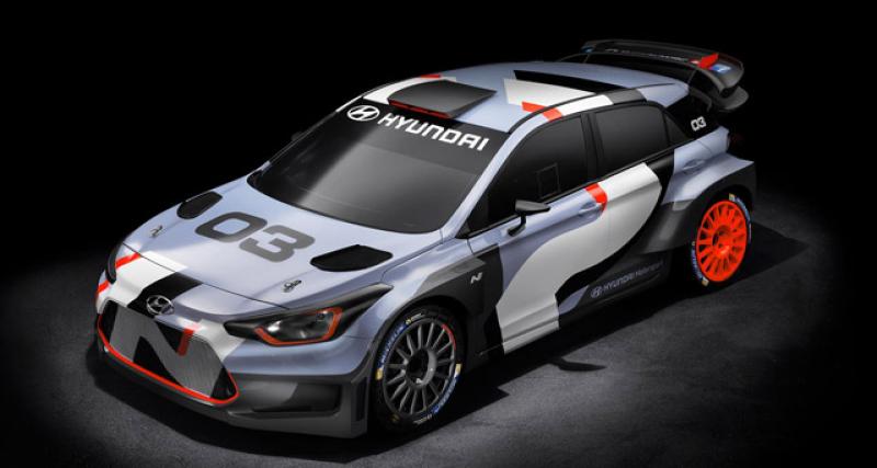  - La Hyundai i20 WRC 2016 se dévoile