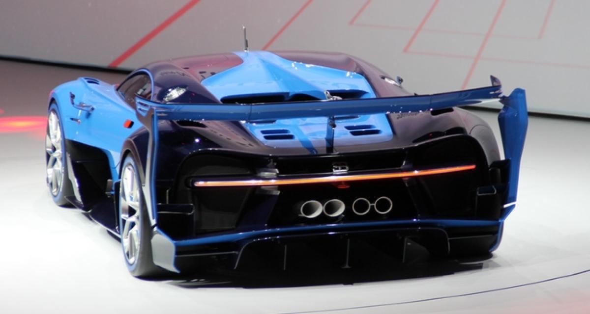 Francfort 2015 live : Bugatti Vision Gran Turismo