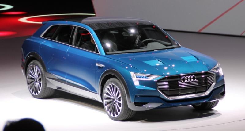  - Francfort 2015 live : Audi e-tron quattro concept