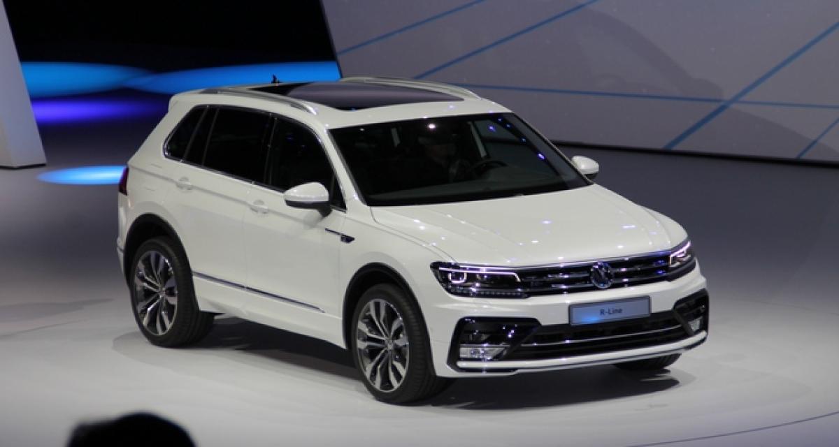 Francfort 2015 live : Volkswagen Tiguan