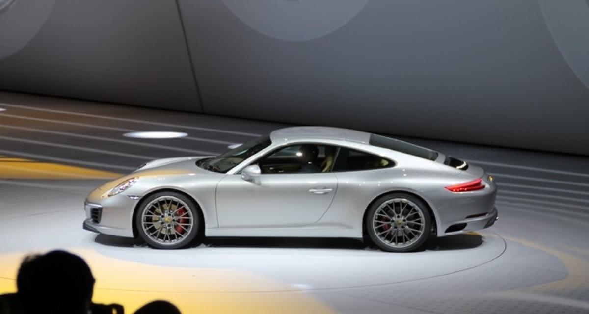 Francfort 2015 live : Porsche 911