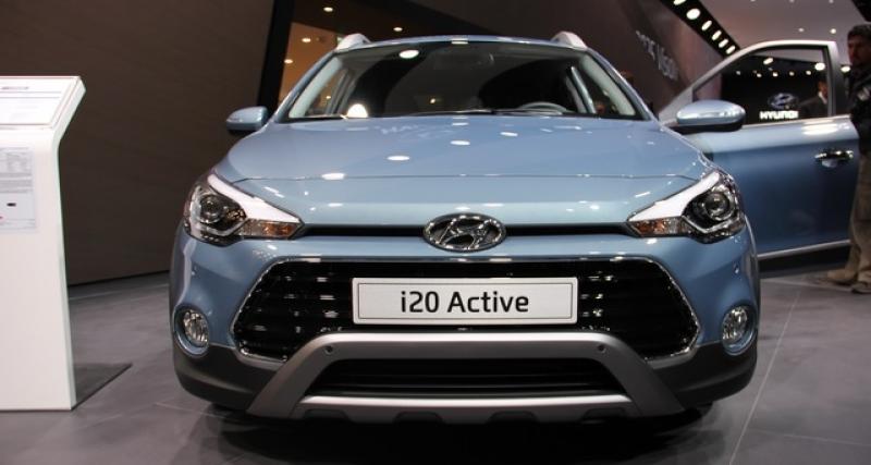  - Francfort 2015 live : Hyundai i20 Active