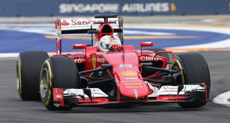  - F1 Singapour 2015 qualifications: Vettel brise l'hégémonie