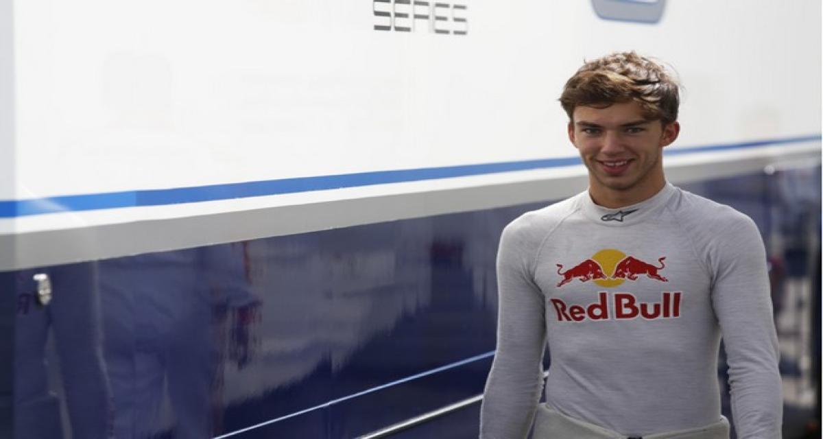 F1: Pierre Gasly devient pilote de réserve Red Bull