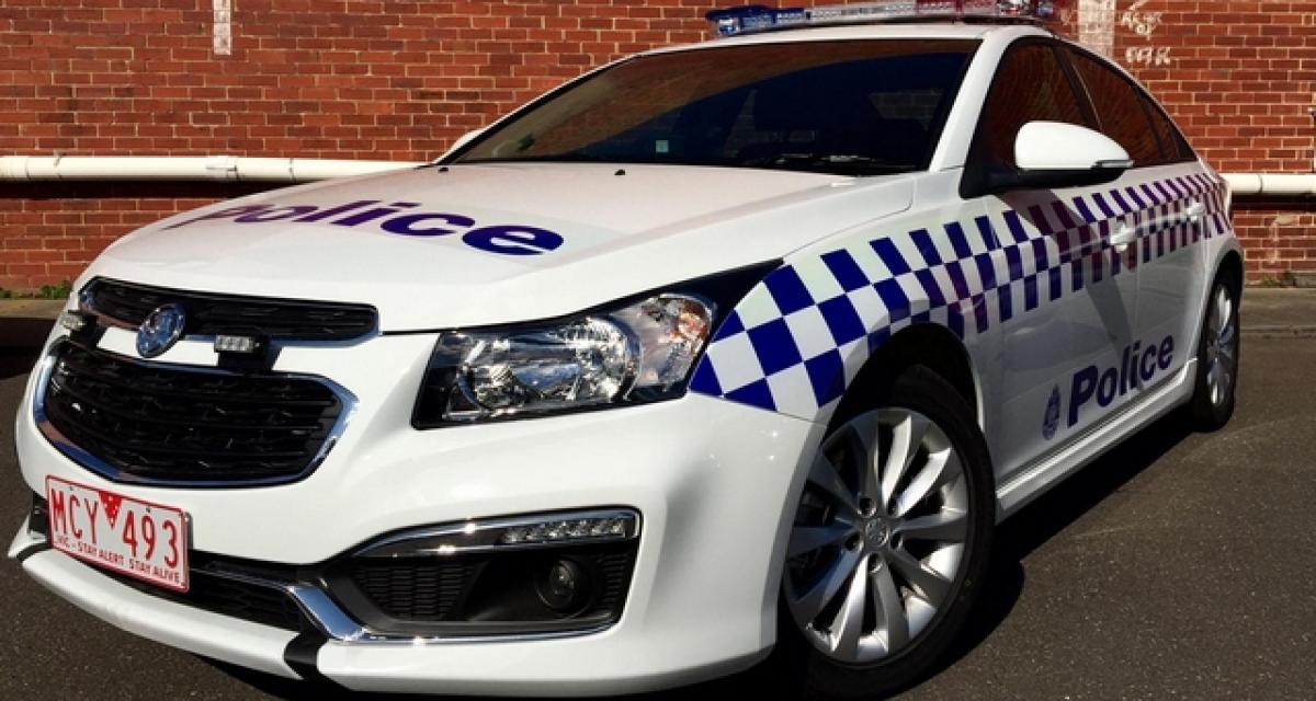 Des Holden Cruze pour la police australienne