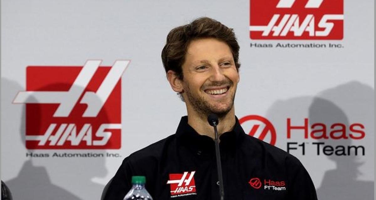 Haas F1 Team officialise Romain Grosjean
