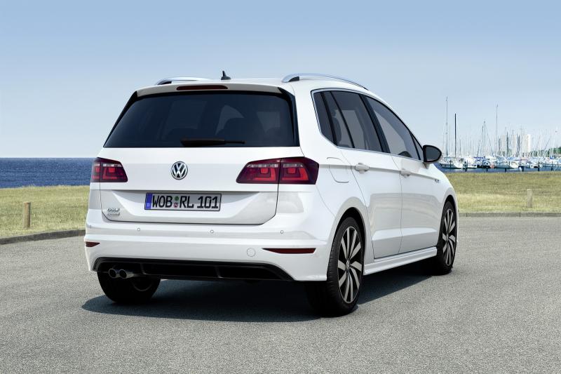  - Francfort 2015 : Volkswagen Golf Sportsvan R-Line 1