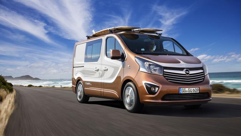  - Francfort 2015 : Opel Vivaro Surf 1